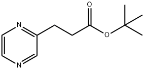 tert-butyl 3-(pyrazin-2-yl)propanoate,165530-42-7,结构式