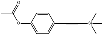 ACETOXY-TMS-ETHYNYLBENZEN Struktur