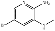 5-溴-N3-甲基吡啶-2,3-二胺, 166047-15-0, 结构式