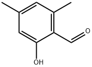 4,6-二甲基-2-羟基苯甲醛 结构式