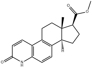 (6aS,7S,9aR)-2,5,6,6a,7,8,9,9a-Octahydro-6a-Methyl-2-oxo-1H-indeno[5,4-f]quinoline-7-carboxylic Acid Methyl Ester Structure
