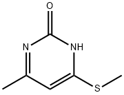 4-Methyl-6-(Methylthio)pyriMidin-2-ol Structure