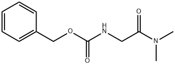 N-[(二甲基氨甲酰)甲基]氨基甲酸苄酯, 167303-60-8, 结构式