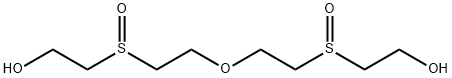 2,2'-(オキシビス(2,1-エタンジイルスルフィニル))ビスエタノール 化学構造式