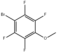 4-BROMO-2,3,5,6-TETRAFLUOROANISOLE, 1682-04-8, 结构式
