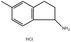 5-METHYL-2,3-DIHYDRO-1H-INDEN-1-AMINE HYDROCHLORIDE Structure