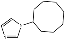 N-环辛基咪唑 结构式