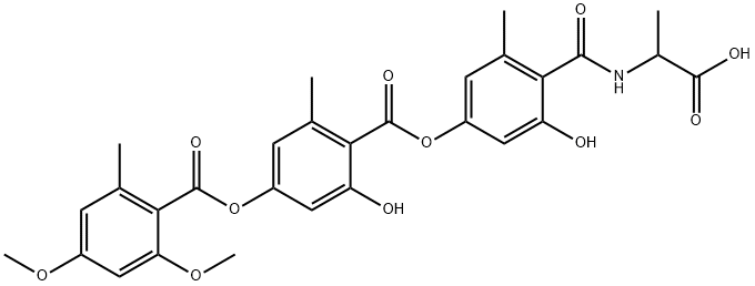 AMIDEPSINE A, 169181-28-6, 结构式