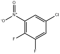 5-氯-2,3-二氟硝基苯 结构式