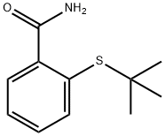 2-叔丁硫基苯甲酰胺, 170098-21-2, 结构式