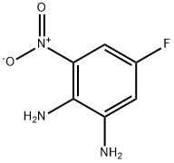 5-氟-3-硝基-1,2-苯二胺, 170098-85-8, 结构式