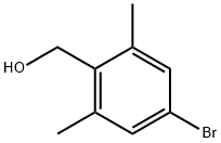 (4-Bromo-2,6-dimethylphenyl)methanol Structure