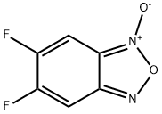 5,6-二氟-2,1,3-苯并恶二唑 1-氧化物, 171111-70-9, 结构式
