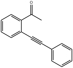 1 -(2 -(苯基乙炔基)苯基)乙酮, 171258-08-5, 结构式