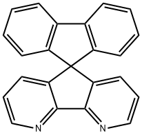 4,5-二氮-9,9-螺二芴 结构式