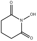 1-Hydroxypiperidine-2,6-dione 化学構造式