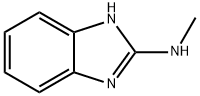 N-甲基-1H-苯并咪唑-2-胺 结构式