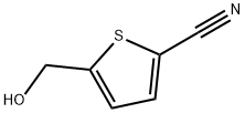 5-(羟甲基)噻吩-2-甲腈, 172349-09-6, 结构式