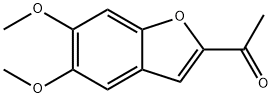 2-乙酰基-5,6-二甲氧基苯并呋喃, 17249-61-5, 结构式