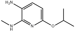 6-异丙氧基-N2-甲基吡啶-2,3-二胺 结构式