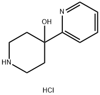 4-(Pyridin-2-yl)piperidin-4-ol dihydrochloride Structure