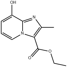 Ethyl8-hydroxy-2-MethyliMidazo[1,2-a]pyridine-3-carboxylate Structure