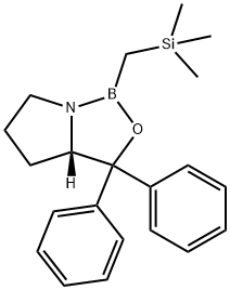(R)-1-aza-2-bora-2-((triMethylsilyl)Methyl)-3-oxa-4,4-diphenylbicyclo<3.3.0>octane|