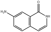 1(2H)-Isoquinolinone,7-amino-(9CI) Struktur