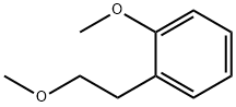 1-Methoxy-2-(2-Methoxyethyl)benzene Structure