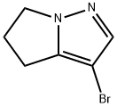 3-broMo-5,6-dihydro-4H-pyrrolo[1,2-b]pyrazole Structure