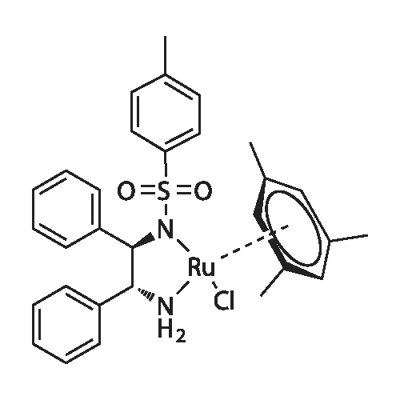 Chloro{[(1R,2R)-(-)-2-amino-1,2-diphenylethyl](4-toluenesulfonyl)amido}(mesitylene)ruthenium(II), min. 90% RuCl[(R,R)-Tsdpen(mesitylene)