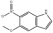 5-Methoxy-6-nitro-1H-indole Structure
