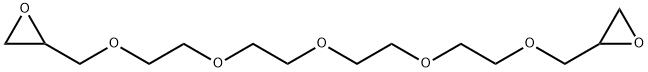 2-[2-[2-[2-(2-glycidoxyethoxy)ethoxy]ethoxy]ethoxyMethyl]oxirane Structure