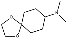 N,N-二甲基-1,4-二氧杂螺[4.5]癸-8-胺 结构式