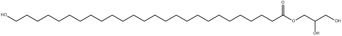 Glycerol 1-(26-hydroxyhexacosaate) Structure