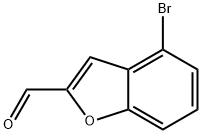 4-BroMobenzofuran-2-carbaldehyde Structure