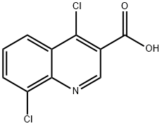 4,8-Dichloroquinoline-3-carboxylic acid Structure
