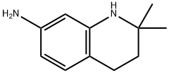 2,2-二甲基-7-氨基-1,2,3,4-四氢喹啉, 179899-22-0, 结构式