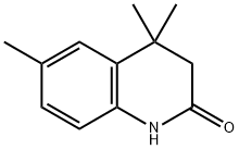 4,4,6-TriMethyl-1,3-dihydroquinolin-2-one Structure