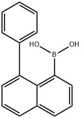 8-phenyl-1-naphthalenyl boronic acid Structure