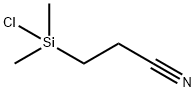 3-[chloro(diMethyl)silyl]propanenitrile Struktur