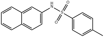 4-Methyl-N-(naphthalen-2-yl)benzenesulfonaMide Structure