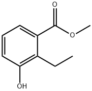 Methyl 2-ethyl-3-hydroxybenzoate Struktur