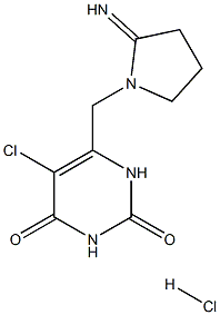 チピラシル塩酸塩 化学構造式