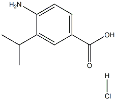 4-AMino-3-isopropylbenzoic acid hydrochloride,184163-19-7,结构式
