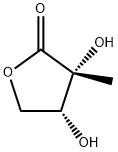 (3R,4R)-二氢-3,4-二羟基-3-甲基-2(3H)-呋喃酮,18465-71-9,结构式