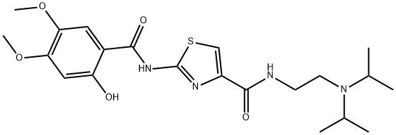 阿考替胺 结构式