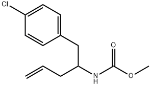 18605-65-7 (1-(4-氯苯基)戊-4-烯-2-基)氨基甲酸甲酯