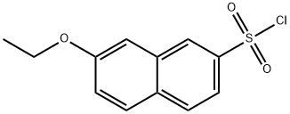 7-ethoxynaphthalene-2-sulfonyl chloride,186550-33-4,结构式