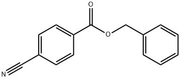 4-cyano-benzoic acid benzyl ester Structure